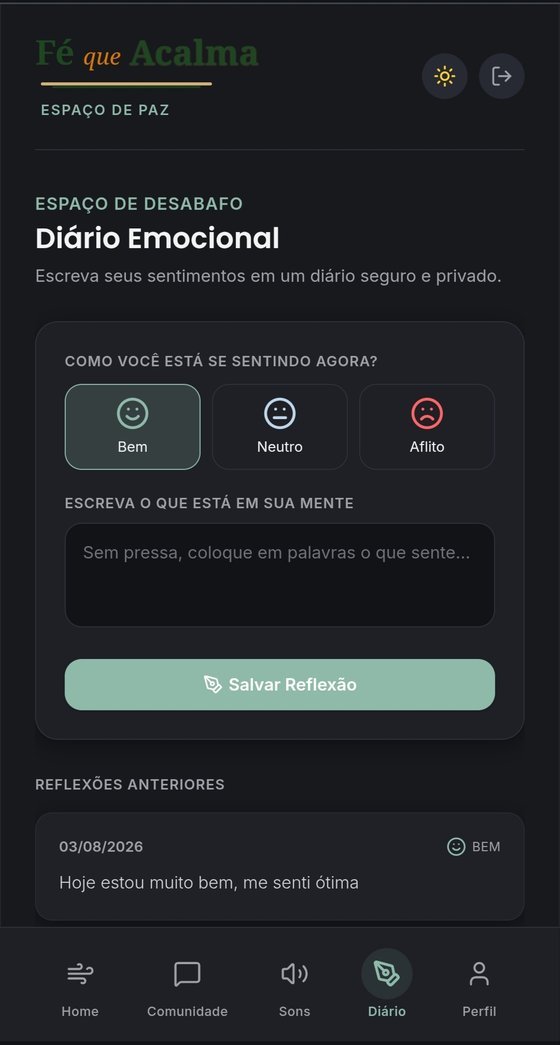 Tela do diário emocional para registrar sentimentos